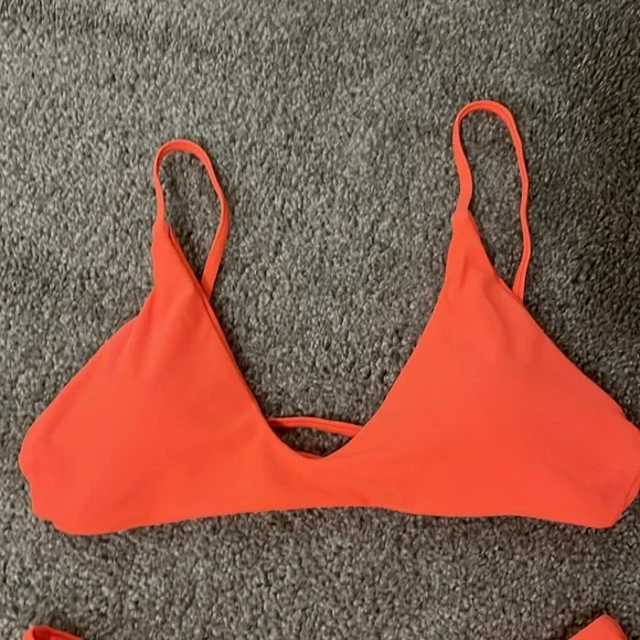 Orange Bikini Swimsuit - Picture 3 of 4